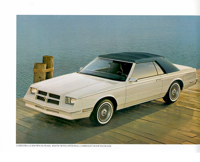 1982 Chrysler Cordoba Brochure Page 6